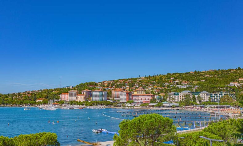 Portorož is an excellent choice for a classic seaside holiday in Slovenia