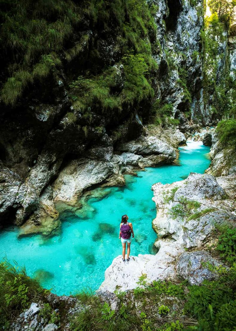 The Tolmin Gorges are the lowest and probably the most beautiful entry point into the Triglav National Park