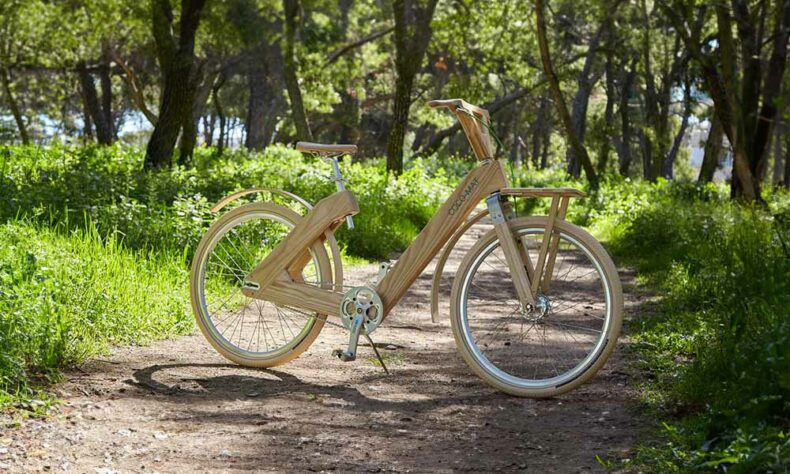 Tours of Stockholm offers daily guided rides on beautifully crafted wooden bicycles