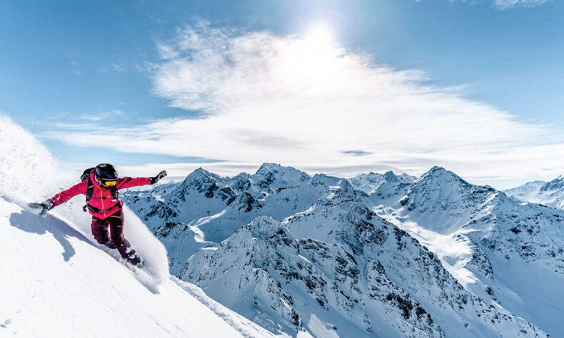 Legendary names are all marked on the piste map at the Verbier