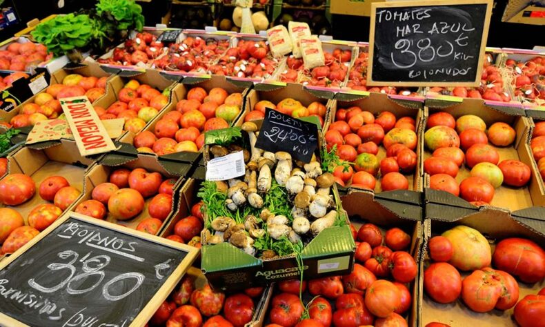 Mercado de la Cebada is a popular market among Madrid locals