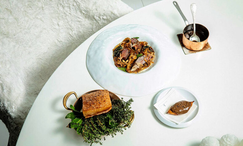 The Le 1947 à Cheval Blanc is the Courchevel’s only three MICHELIN starred restaurant