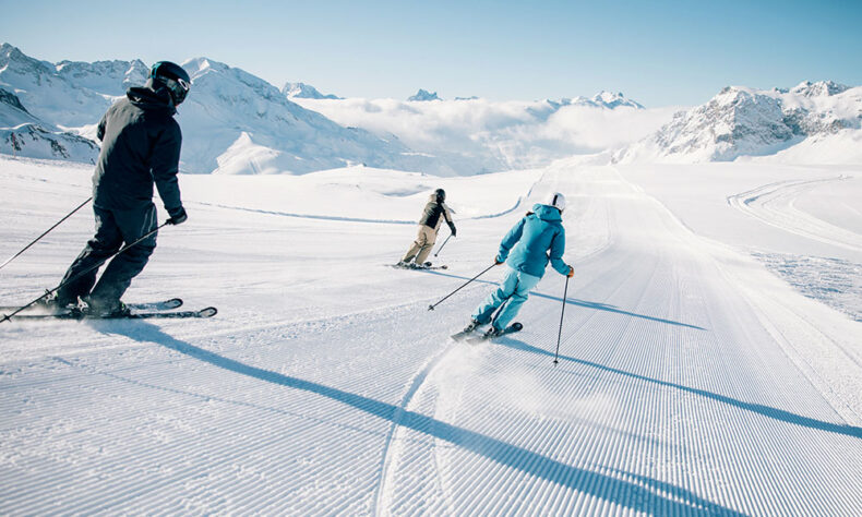 The Lech-Zürs ski area delivers something for all skiing levels