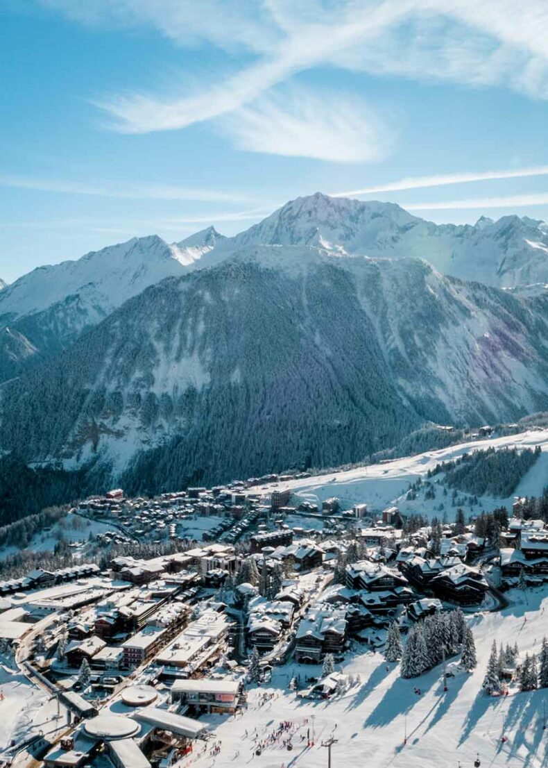 The resort of Courchevel was established in the late 1940s