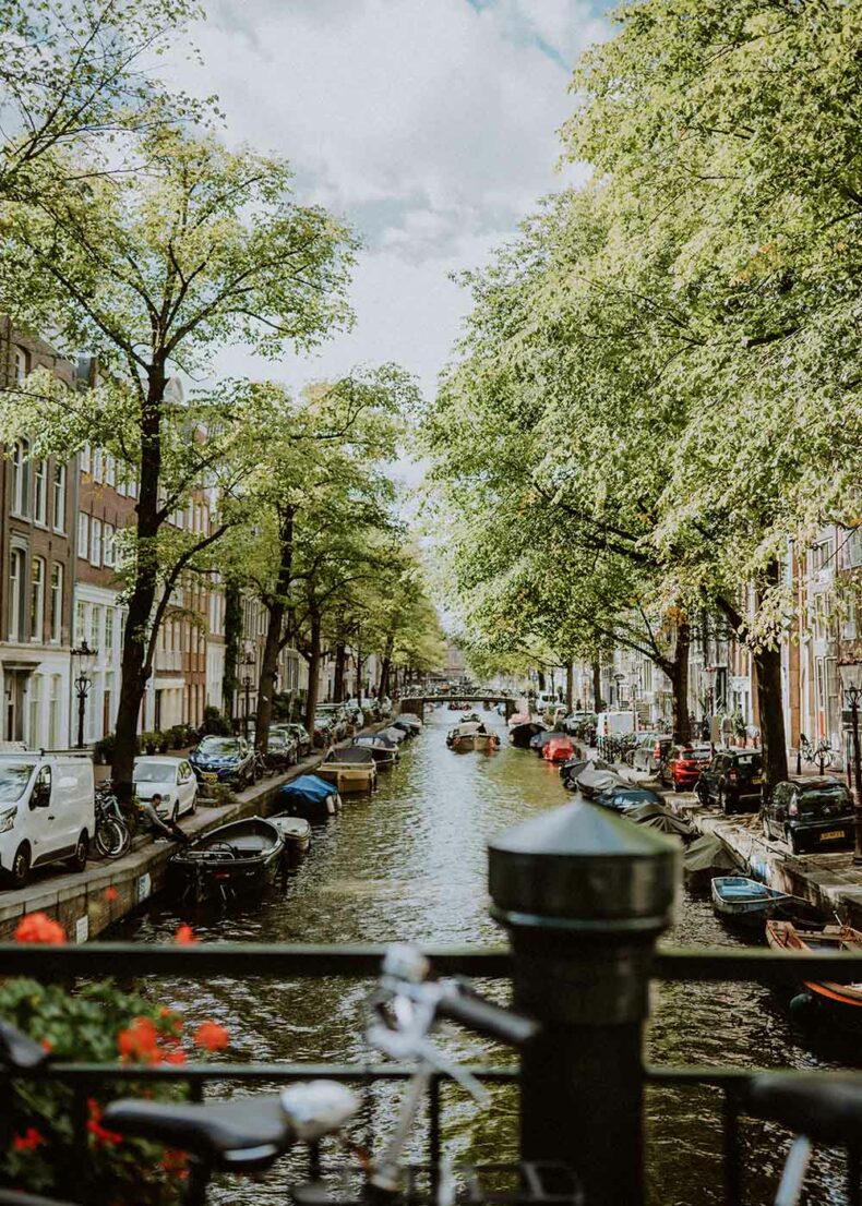 Amsterdam's canal network is one of the city's most breathtaking sights