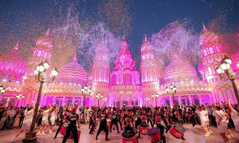 The Global Village Dubai welcomes visitors to watch spellbinding shows