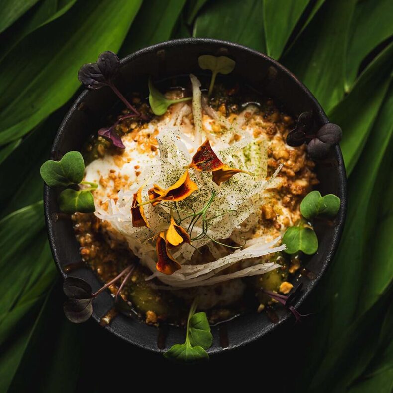 Eat like a local in Warsaw in restaurant Wyraj - cousy atmosphere and intensely flavoured dishes