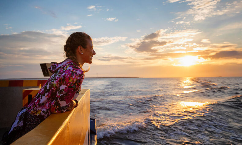 Enjoy a ferry ride from Oulu to Hailuoto Island