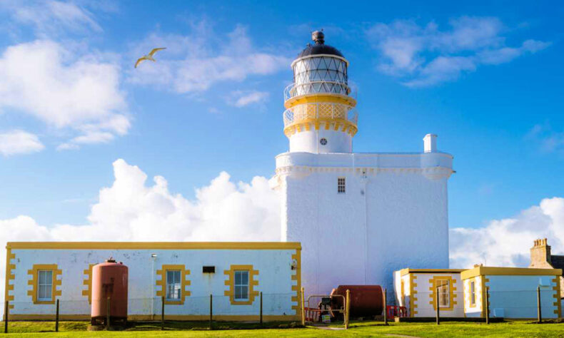 Explore the first lighthouse built on mainland Scotland