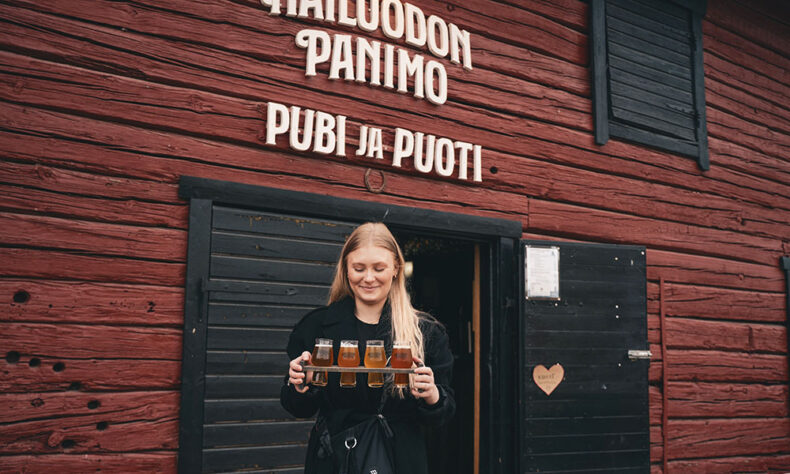 Hailuodon Panimo is a charming organic brewery housed in an old warehouse in Hailuoto Island