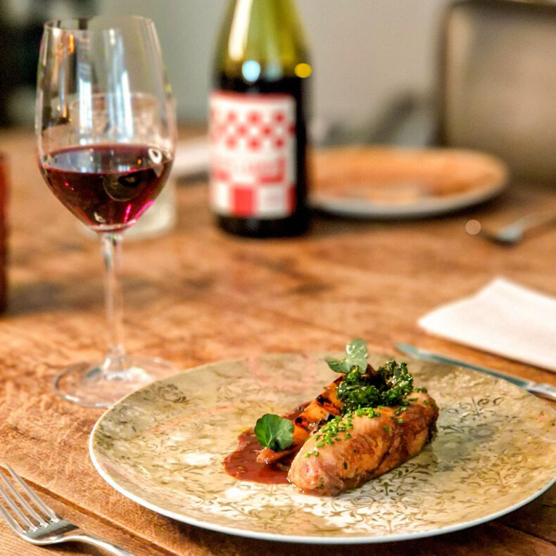 Inspiration from local ingredients - a dish from the restaurant Dining 26 by Arto Rastas