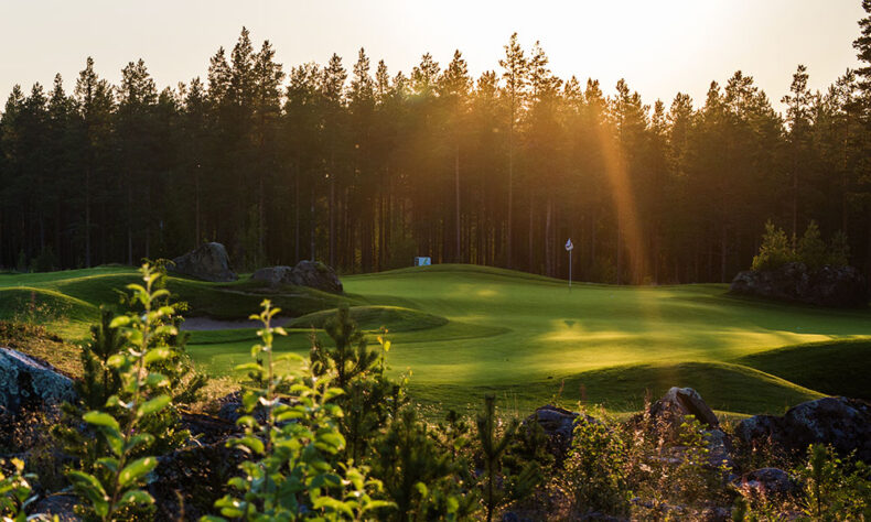 Oulu Golf Course offers the rare opportunity to play under the midnight sun