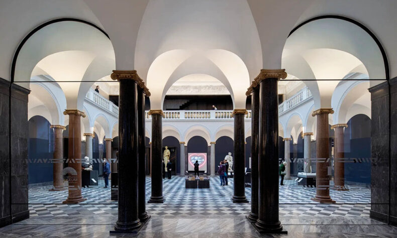 The Aberdeen Art Gallery houses historic paintings and design pieces to contemporary works