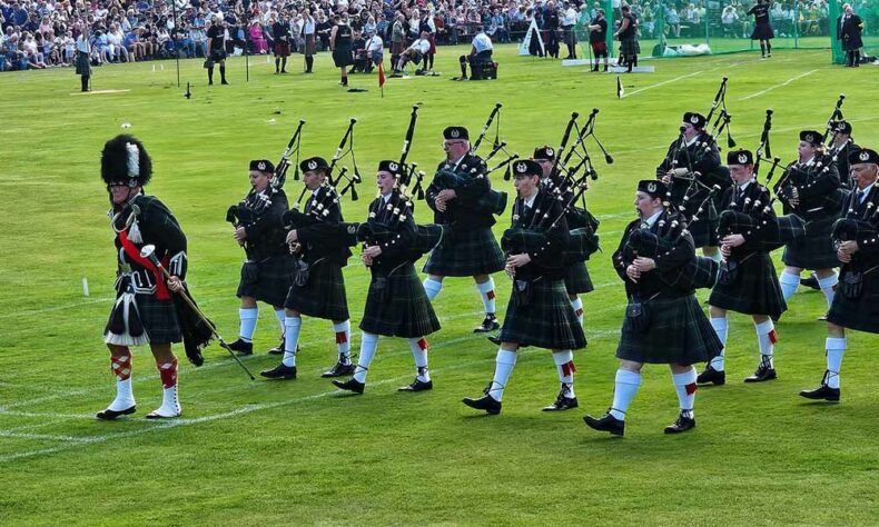 The Braemar Gathering is Scotland’s most prestigious Highland Games event