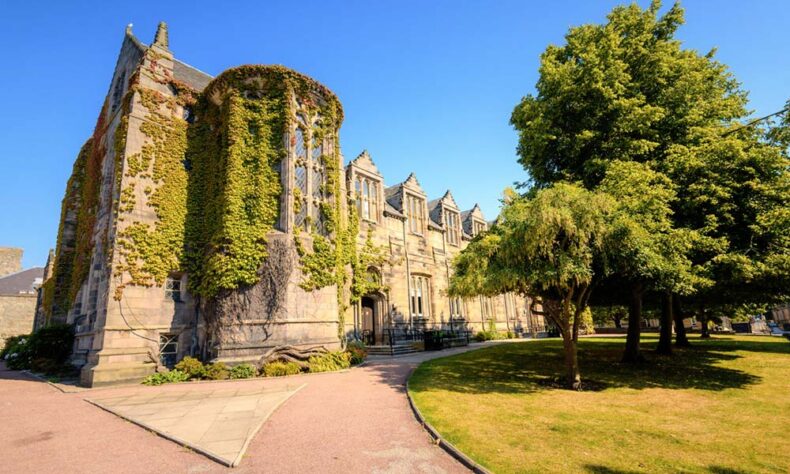The New King's Building at the University of Aberdeen, located in Old Aberdeen