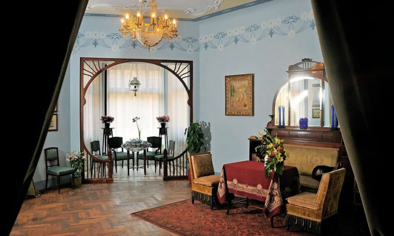 An authentic Art Nouveau apartment in the Riga Art Nouveau Centre which the only museum in the Baltic states dedicated to the Art Nouveau style