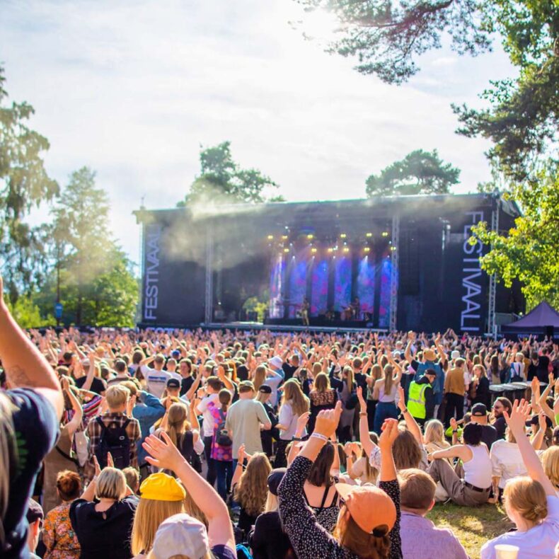 The festival Festivaali brings indie music, craft breweries, and Finnish flavours to the pine forests of Pyynikki