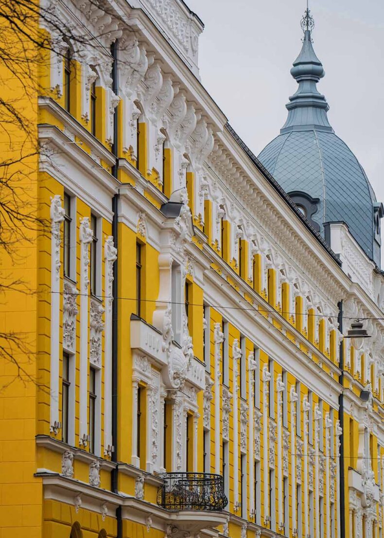 When visiting Riga, don’t miss the chance to admire some of the city’s finest Art Nouveau buildings