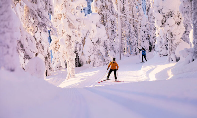 Ski resorts in Kuusamo offers fewer crowds and a more relaxed atmosphere