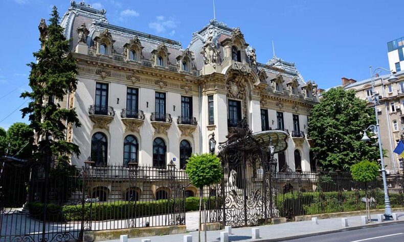 Cantacuzino Palace, which today houses the museum dedicated to one of the most important Romanian composers – George Enescu